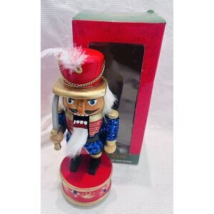 Kurt Adler Santa's World Nutcracker Toy Maker Toymaker In Box 7” Christmas